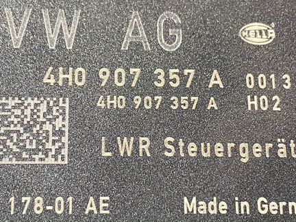 Блок корректора фар Audi A6 C7 CGW 2012