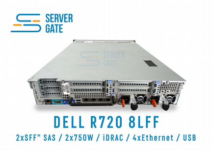 Dell R720 8LFF 2 x E5-2680v2 32 GB