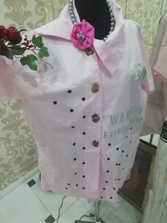 Креативная рубашка 50-52