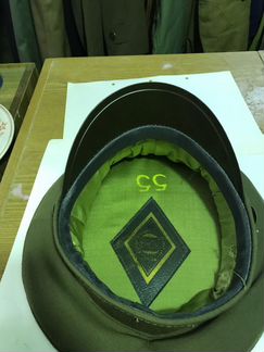 Фуражка офицерская СССР парадная и полевая 55 разм