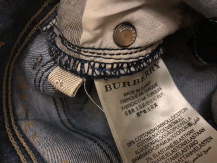 Женские Джинсы Burberry оригинал р.26