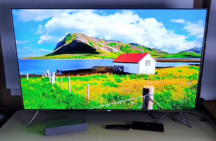 4K Smart Samsung UE55KS7000 (140 см) qled, 2200 Гц