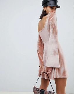 Платье вельветовое