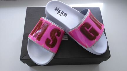 Стильные шлепки msgm 34 р-р