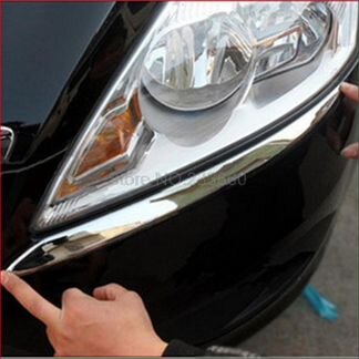 Хром накладки под фары Форд Фокус 2 / Focus II