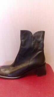 Сапожки из кожи козы. Осень. Новые. Италия