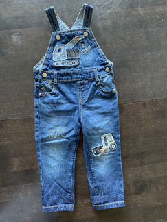 Джинсовый комбинезон для мальчика Mothercare