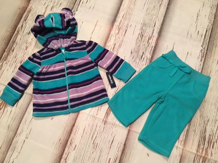 Флисовый костюм. Штаны и кофта. Old Navy