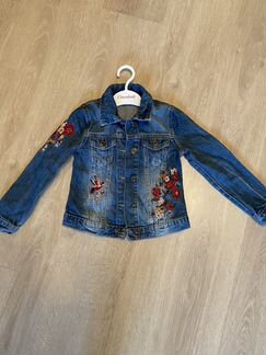 Джинсовая куртка на девочку