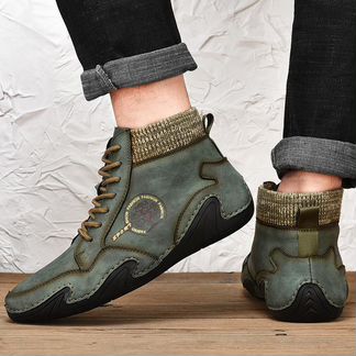 Кроссовки MEN handmade leather comfy soft