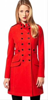 Пальто Karen Millen красное S/М