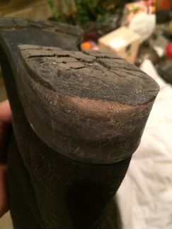 Сапоги зимние замша