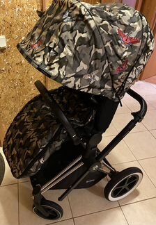 Коляска cybex priam lux butterfly 3 в 1