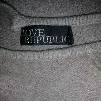 Платье love republic вязаное 44р
