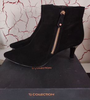 Ботильоны замшевые