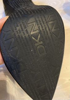 Туфли dkny кожаные