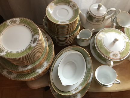 Элитный столовый сервиз Noritake (Япония)