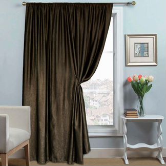 Классические шторы Calanthe Цвет: Венге
