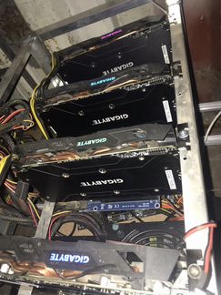 Ферма для майнинга AMD Radeon RX580 4 gb 113mhs