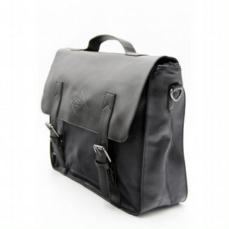 Three-Box сумка через плечо, портфель черный