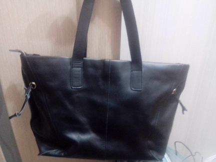 Сумка кожаная в отличном состоянии