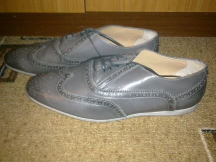 Туфли-оксфорды кожаные, Zara, Испания