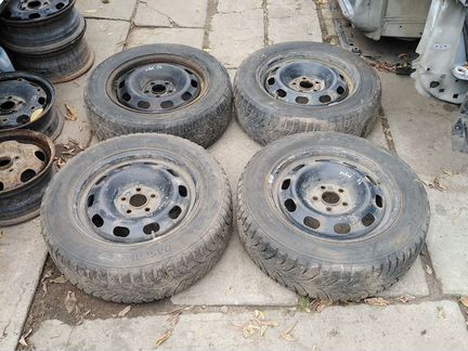 Колеса в сборе поло седан шкода рапид
