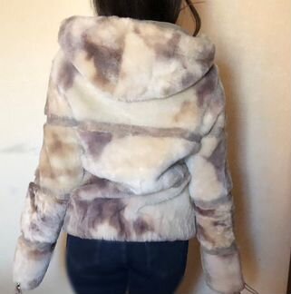 Двусторонняя дубленка женская