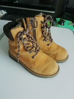 Ботинки зимние натуральный мех Tapiboo, размер 32