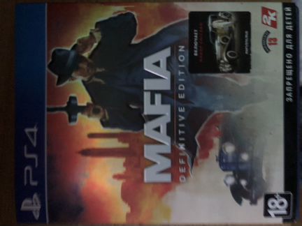 Sony ps4 геймпада 2 диск мафия