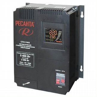 Стабилизатор напряжения Ресанта спн-5400, от 90В