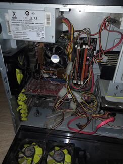 Системный блок Intel Core 2 Duo и монитор samsung