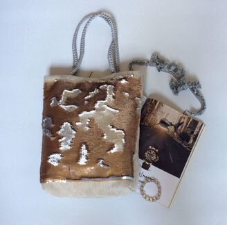 Сумка шоппер бежевая