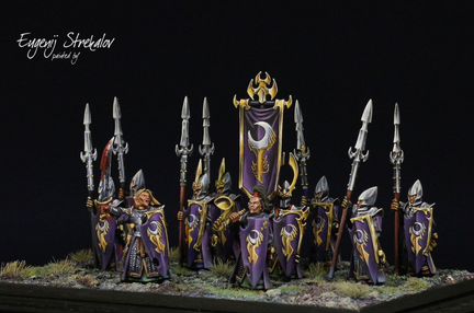 Warhammer AoS FB Темные эльфы Dark Elves