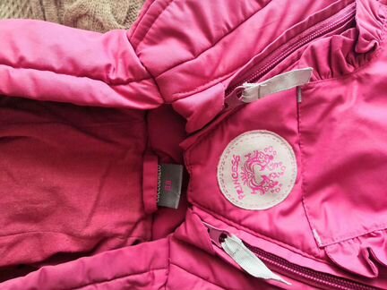 Комбинезон осень/весна +поддева, р 74