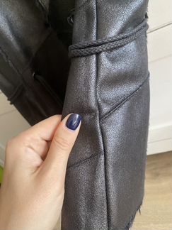 Жилетка Gerry Weber, натуральная кожа