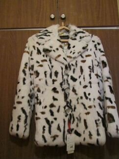 Полушубок кроличий новый