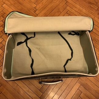 Чемодан СССР ретро, тряпичный