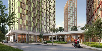 2-к апартаменты, 59.9 м², 8/21 эт.