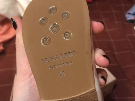 Туфельки Burberry оригинал
