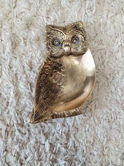 Пепельница Сова Бронза
