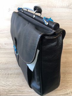 Мужской портфель из натуральной кожи