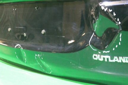 Дверь багажника Mitsubishi Outlander 3 2012