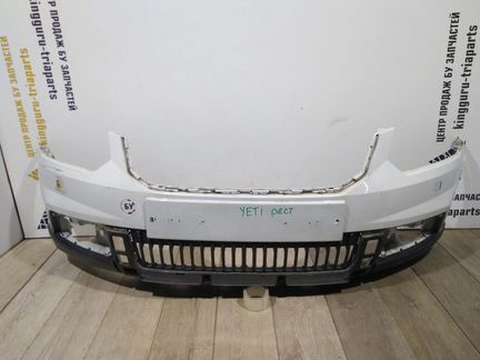 Бампер передний Шкода Ети Skoda Yeti рестайлинг