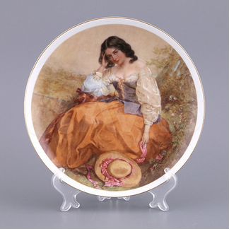 Тарелка декоративная