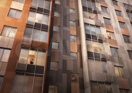 2-к квартира, 50.2 м², 16/17 эт.