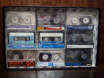 Аудио кассеты импортные, эстрада 90 мин и другие