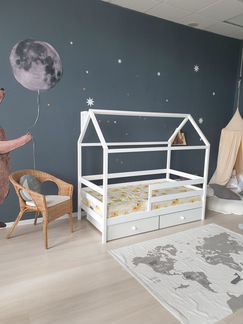 Детская кровать домик