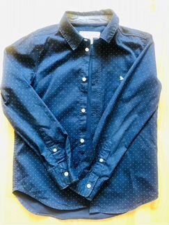 Новая рубашка Н&М на мальчика 9 лет, вторая б/у