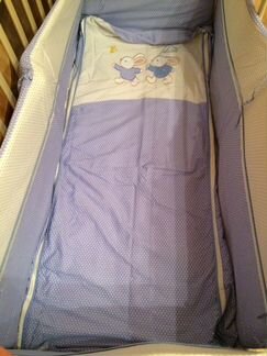 Бортики+ постельное белье Lapetti (2 комплекта)